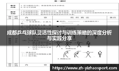 成都乒乓球队灵活性探讨与训练策略的深度分析与实践分享